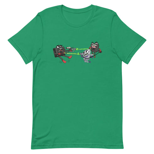 Retro Console Wars - Genesis 1 & 2 vs SNES Premium T-Shirt